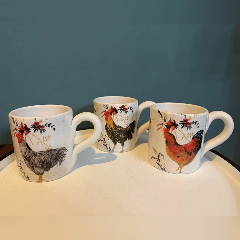 Rooster Francais Mug by Williams Sonoma, designed by Marc Lacaze